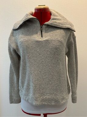90 Degree by Reflex - Cozy Half-Zip Knit Pullover - Women's Size Extra Small